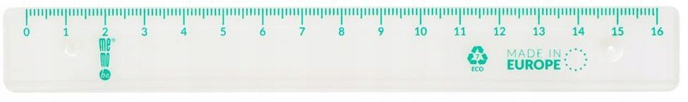 Zestaw kreślarski z linijką 16cm 4 elementy Stan opakowania oryginalne