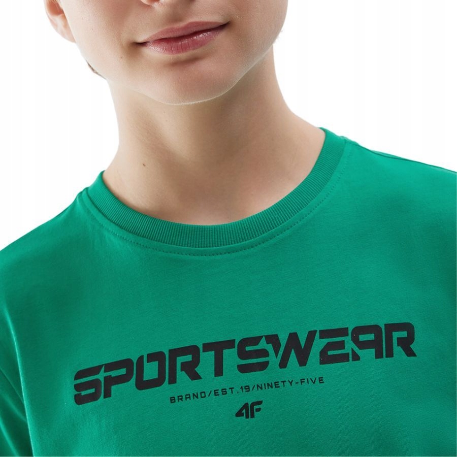 KOSZULKA CHŁOPIĘCA 4F DZIECIĘCA T-SHIRT SPORTOWA NA CO DZIEŃ Marka 4F