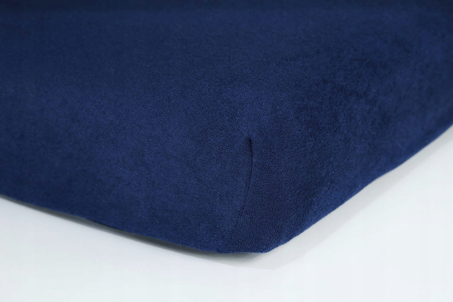 

Prześcieradło Frotte Z Gumką 120x200 Granatowe