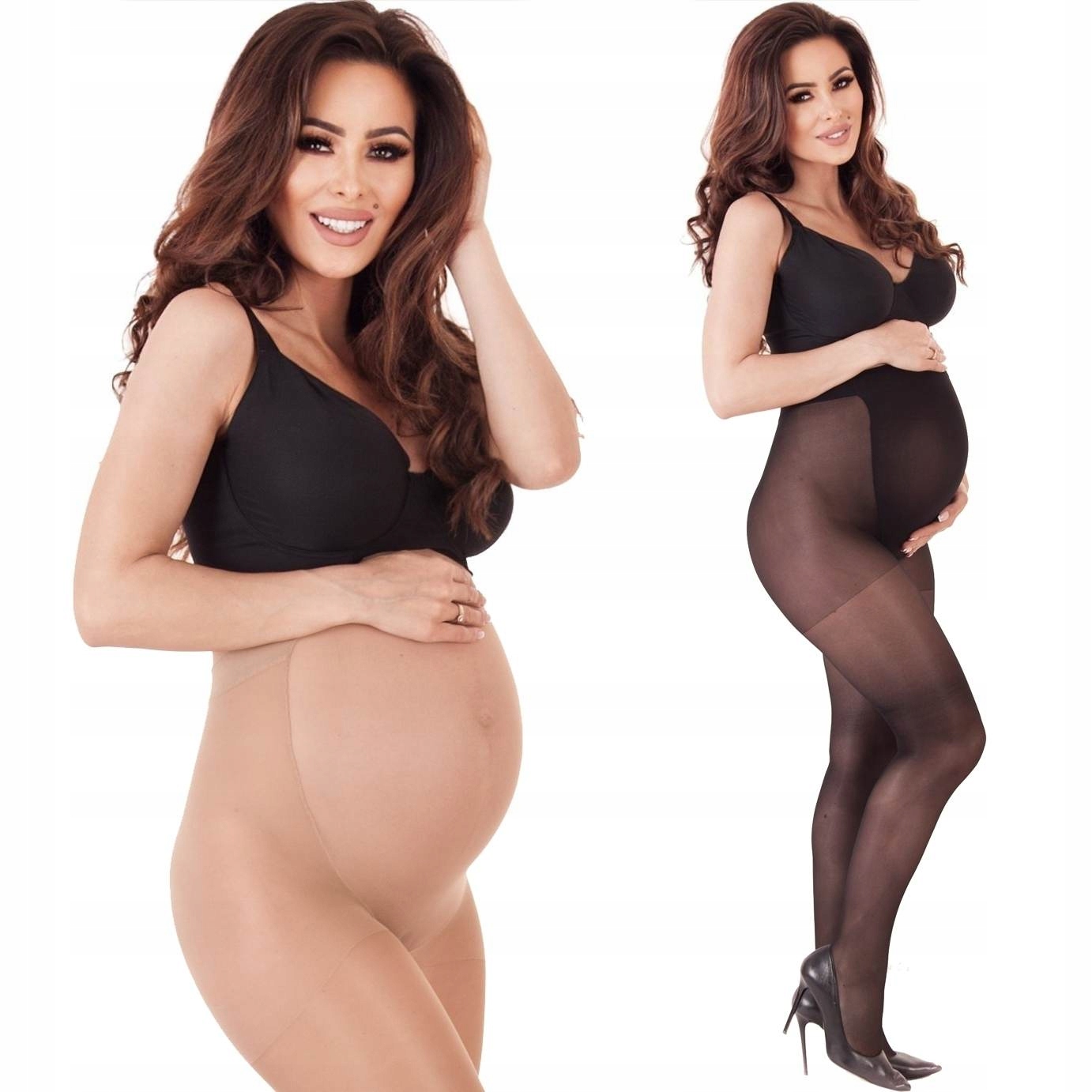 

2pack Rajstopy Ciążowe 40den Relaksujące z Panelem