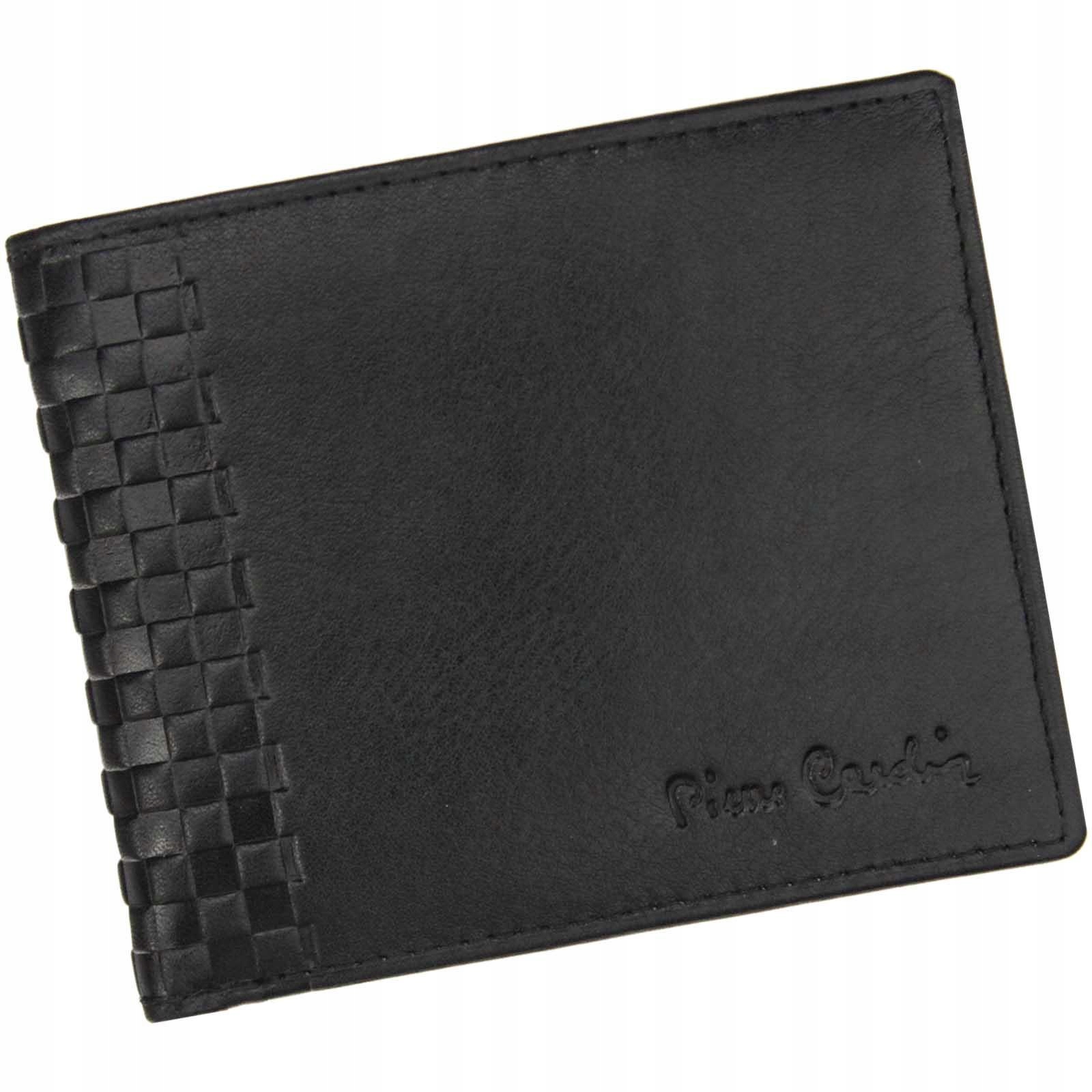 

Męski skórzany portfel Pierre Cardin Rfid Czarny