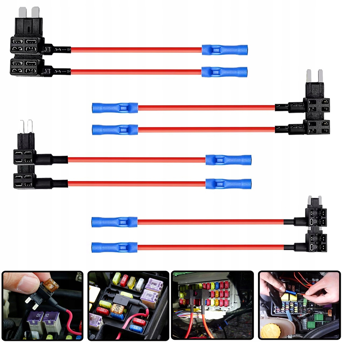 ПЕРЕХОДНИК ГНЕЗДО ПРЕДОХРАНИТЕЛЯ АВТОМОБИЛЯ БАЙПАСА ДЛЯ АВТОМОБИЛЯ АВТОМОБИЛЯ