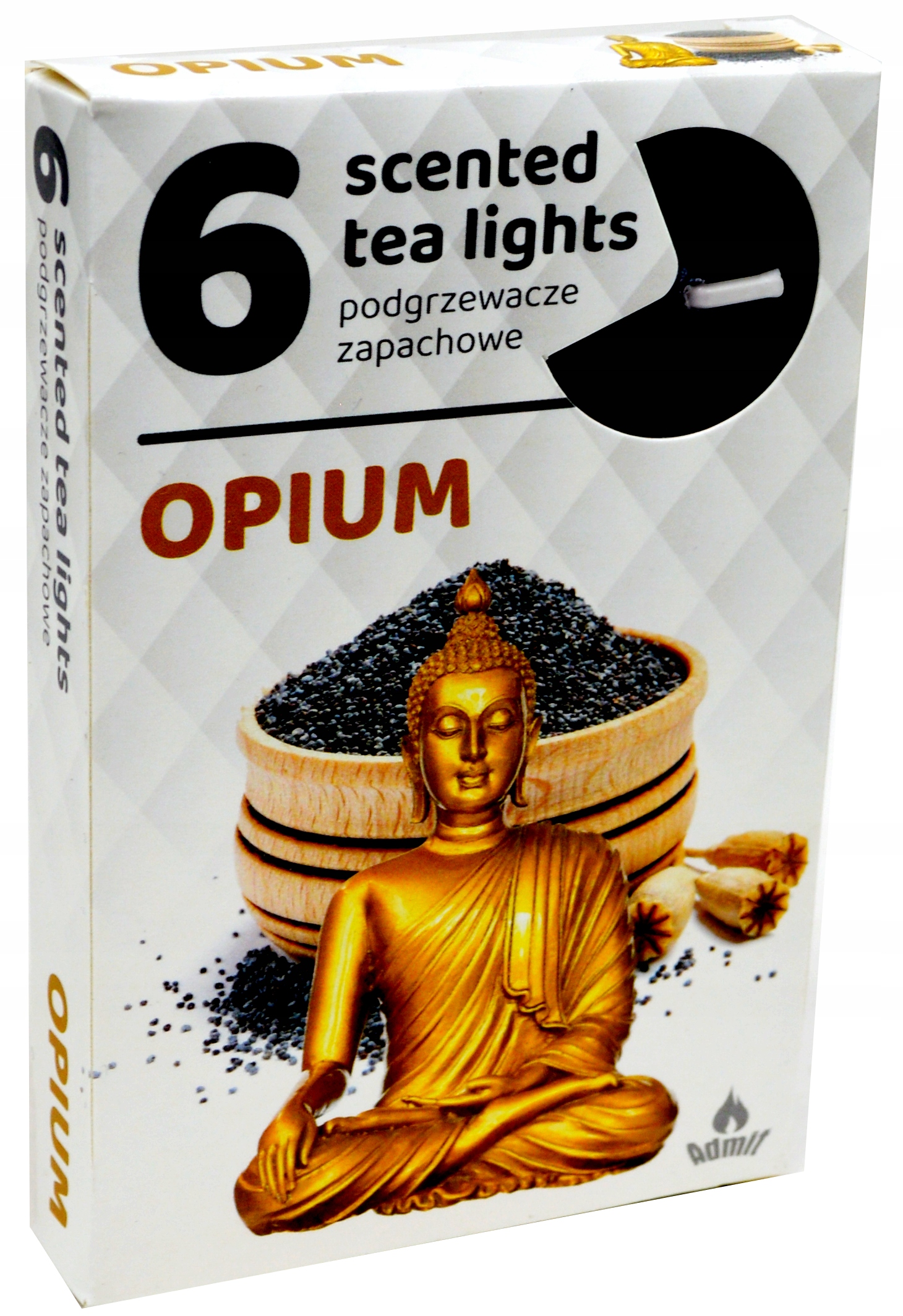 Podgrzewacze zapachowe 6 sztuk, zapach OPIUM