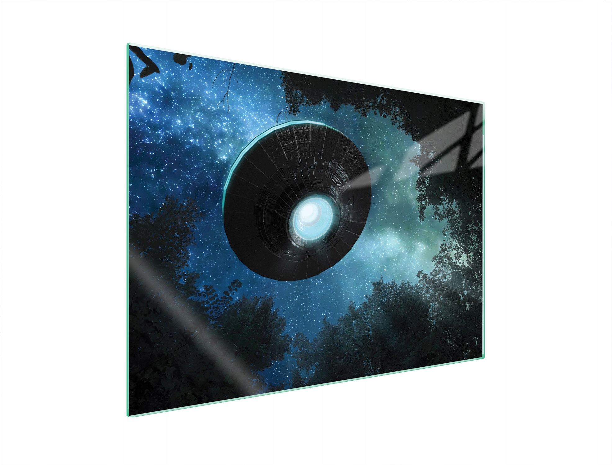 Ochranná Skleněná Deska Na Sporák 70x52 Ufo Tvrzené Sklo