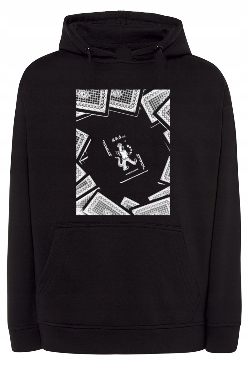 Pánská mikina s potiskem Karty Joker r.XS