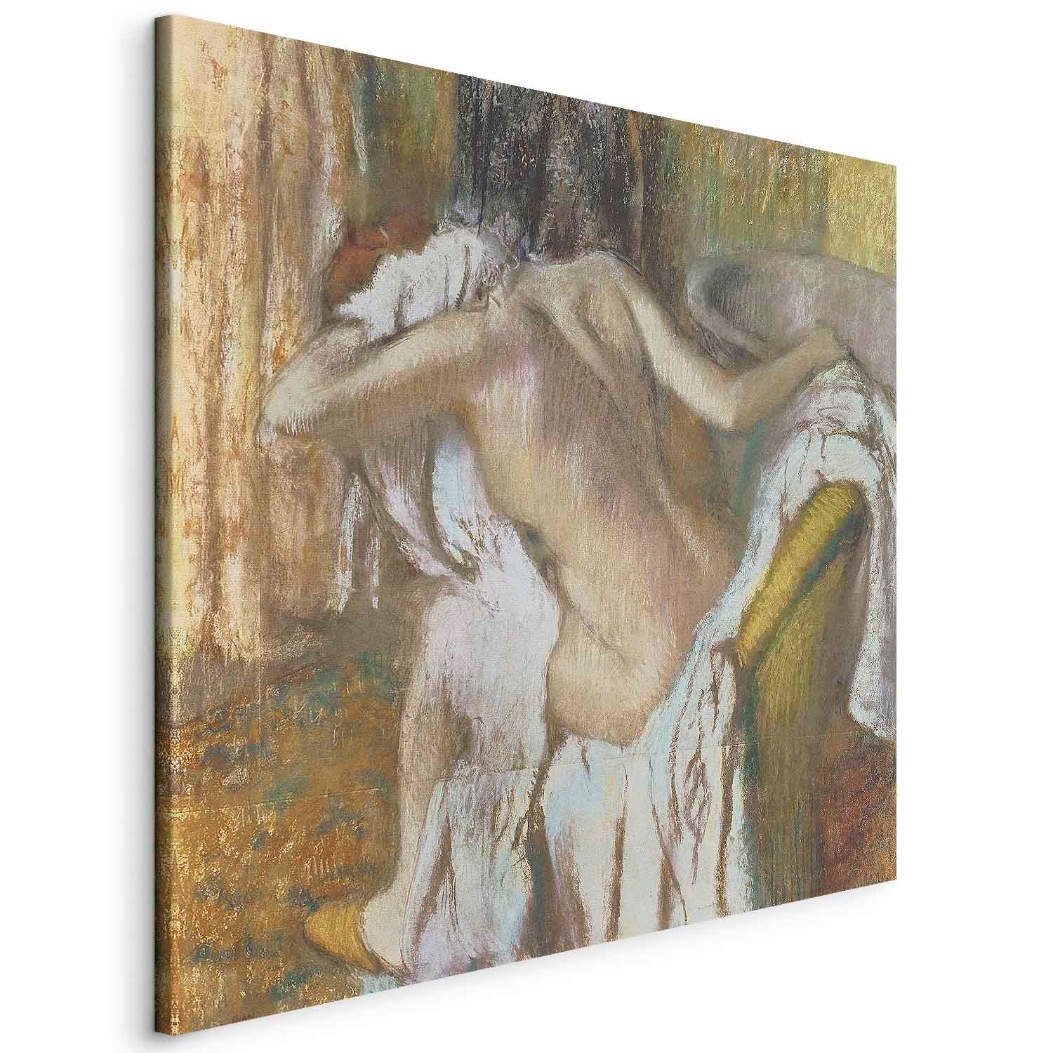 Edgar Degas Dívka Žena Obraz Se Strukturou Efekt Štětce Obývací Pokoj 40x40