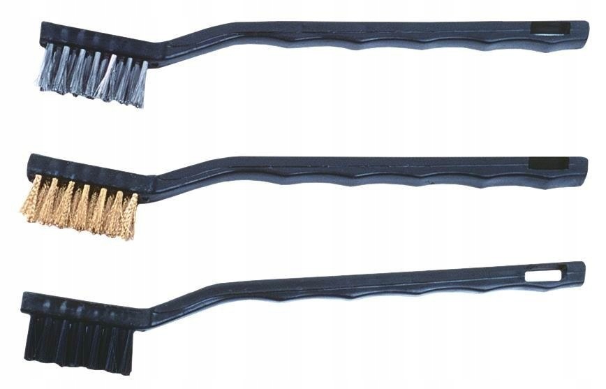 

Szczotki druciane 180 mm miedź/stal/nylon 3 szt. 1