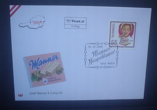 KOPERTA FDC Mi 2780 AUSTRIA JOSEF MANNER