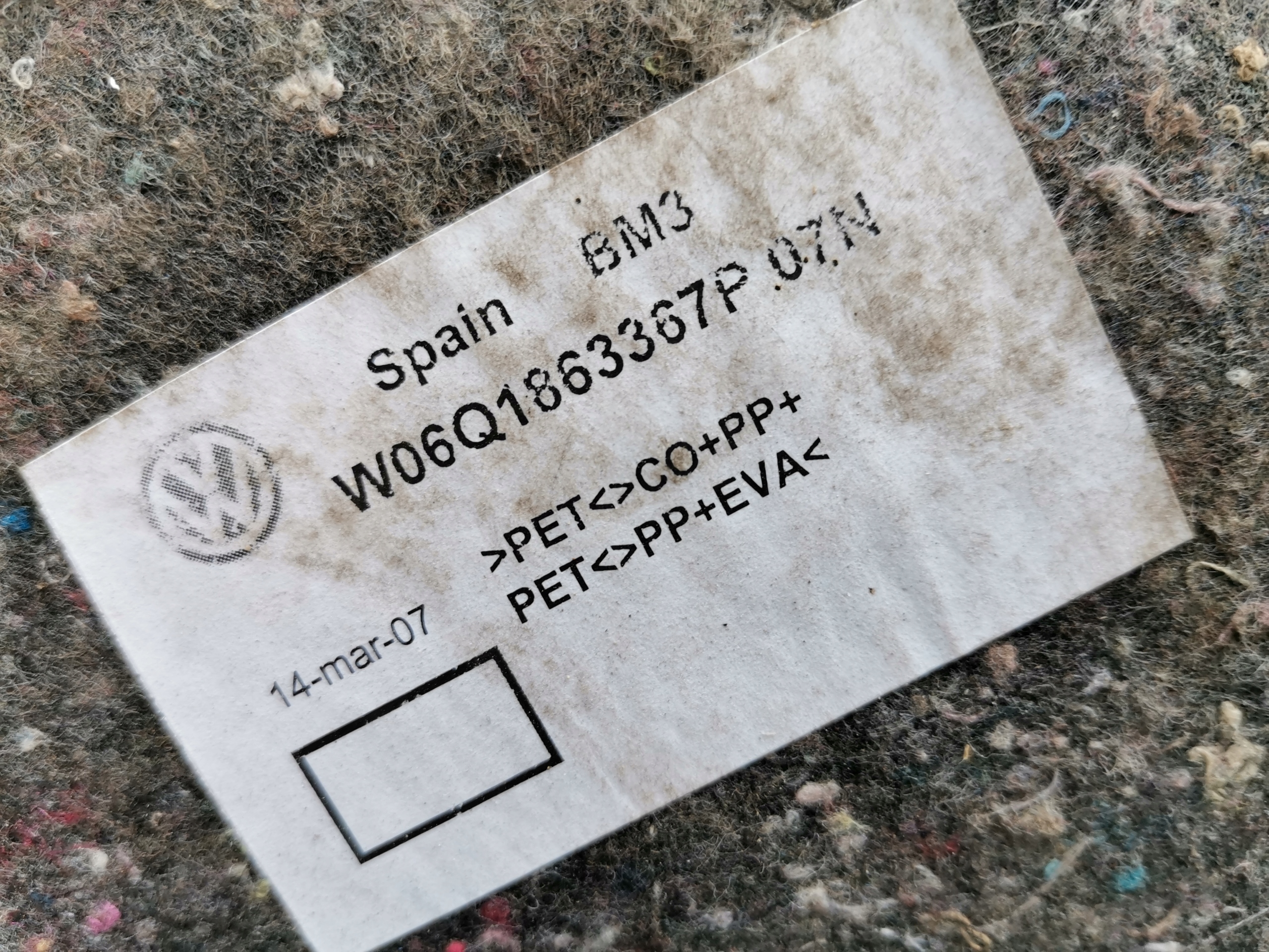 volkswagen oe 6Q1863367P