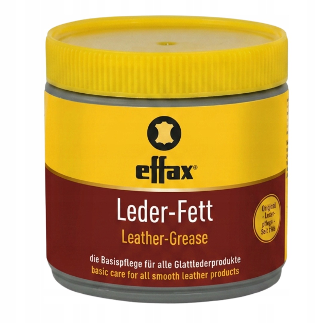 Smar do wyrobów skórzanych bezbarwny Leather-Grease Yellow 500ml Effax
