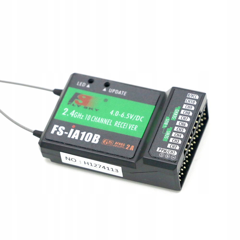 Přijímač FlySky FS-iA10B 10CH Afhds 2A i4 i6 i10
