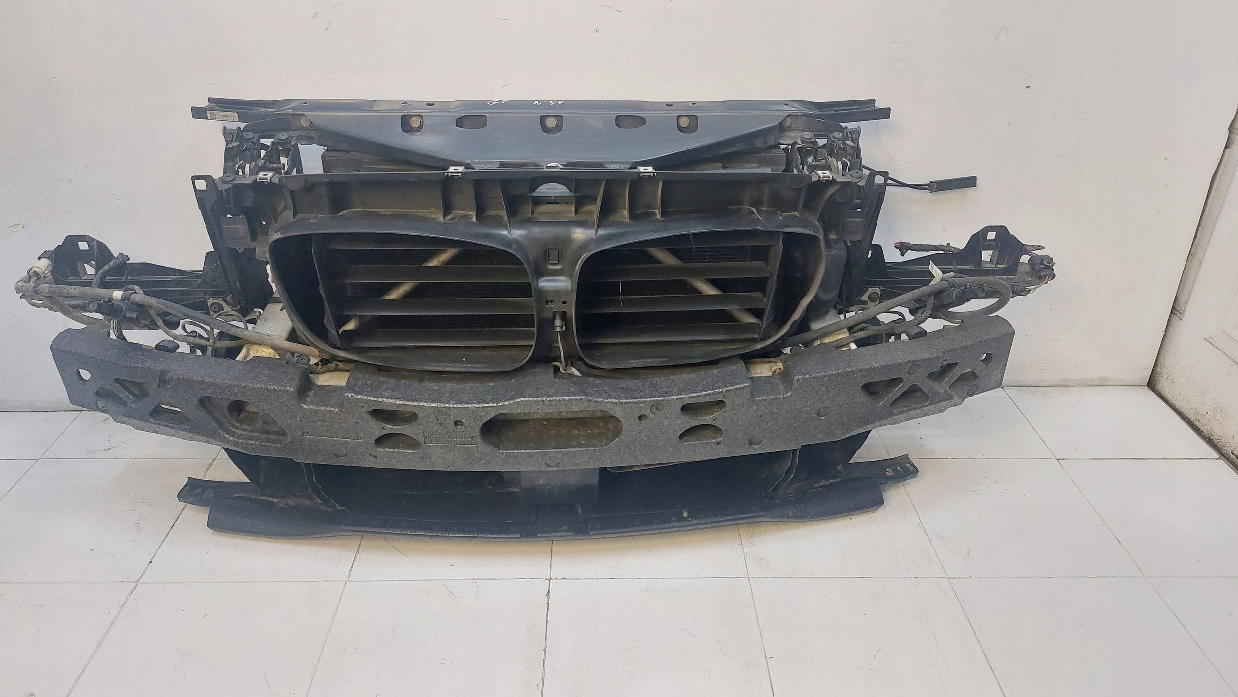 BMW 5 GT F07 3.0D support panel for radiators radiator sider fan KOMPLET