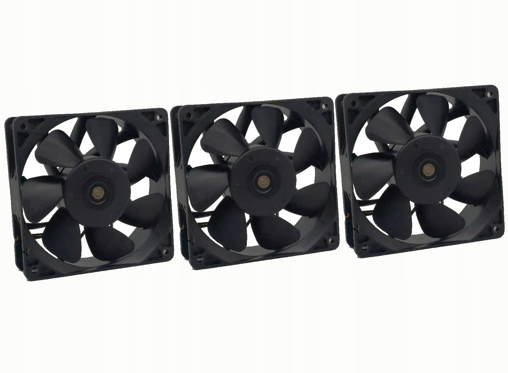 3x Ventilátor Pro Bagr 120 mm 6000RPM Btc Eth