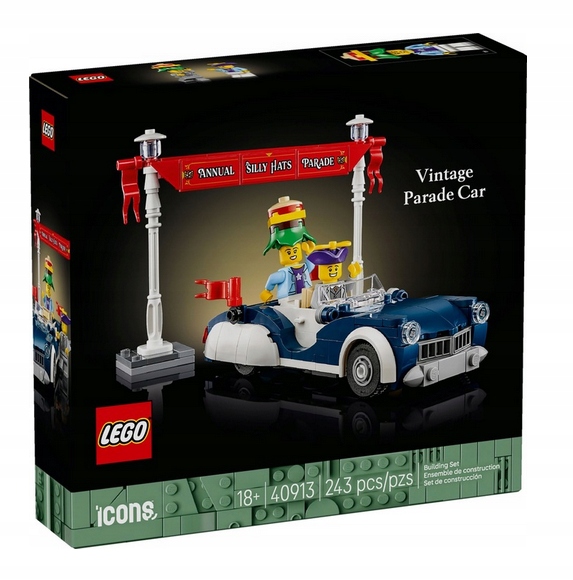 Lego 40913 Icons – Historické Auto Z Průvodu – Vintage Parade Car