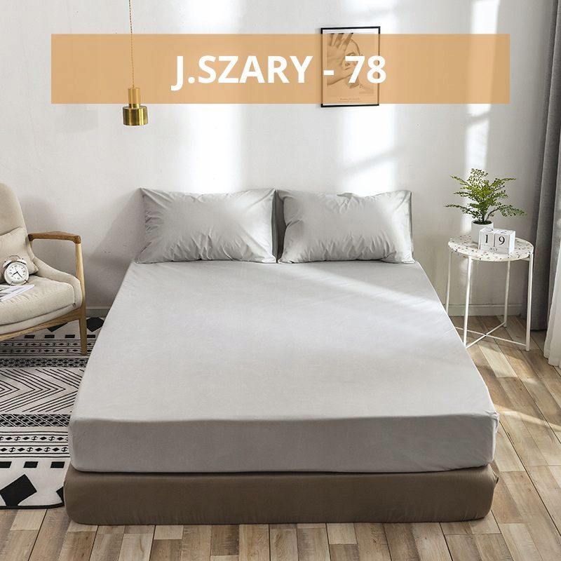 PRZEŚCIERADŁO BAWEŁNIANE Z GUMKĄ 160X200 KOLORY Kod producenta PRZEŚCIERADŁA GŁADKIE NA MATERAC GRUBE