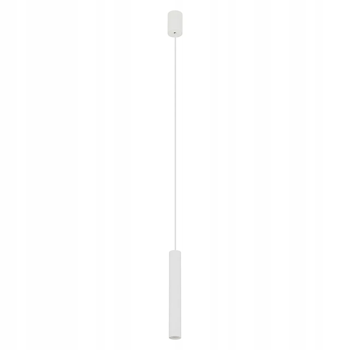 Závěsná bodová lampa bílá nad stůl ostrov tuba 30 cm Fourty Nowodvorski