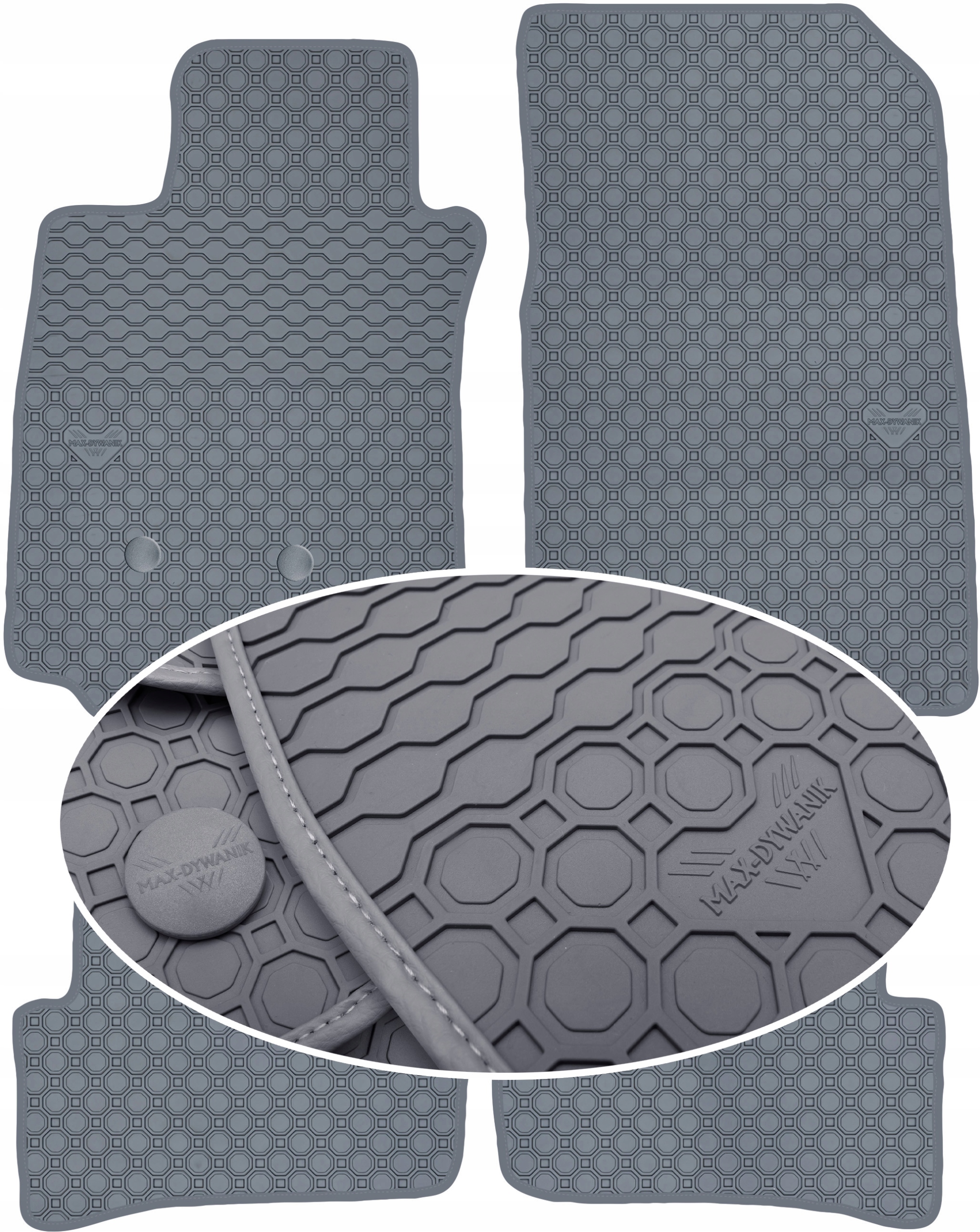 Renault Clio III 2005-2012 Koberce Šedé