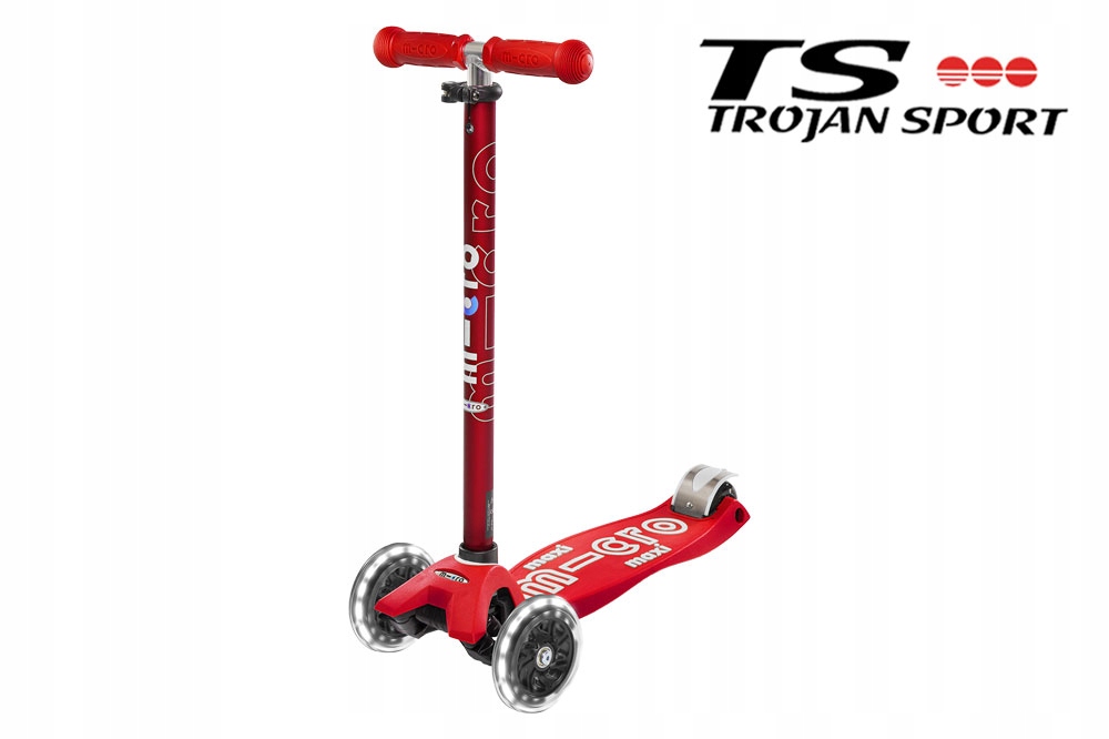 HULAJNOGA MAXI MICRO DELUXE LED RED MMD068 Marka Micro