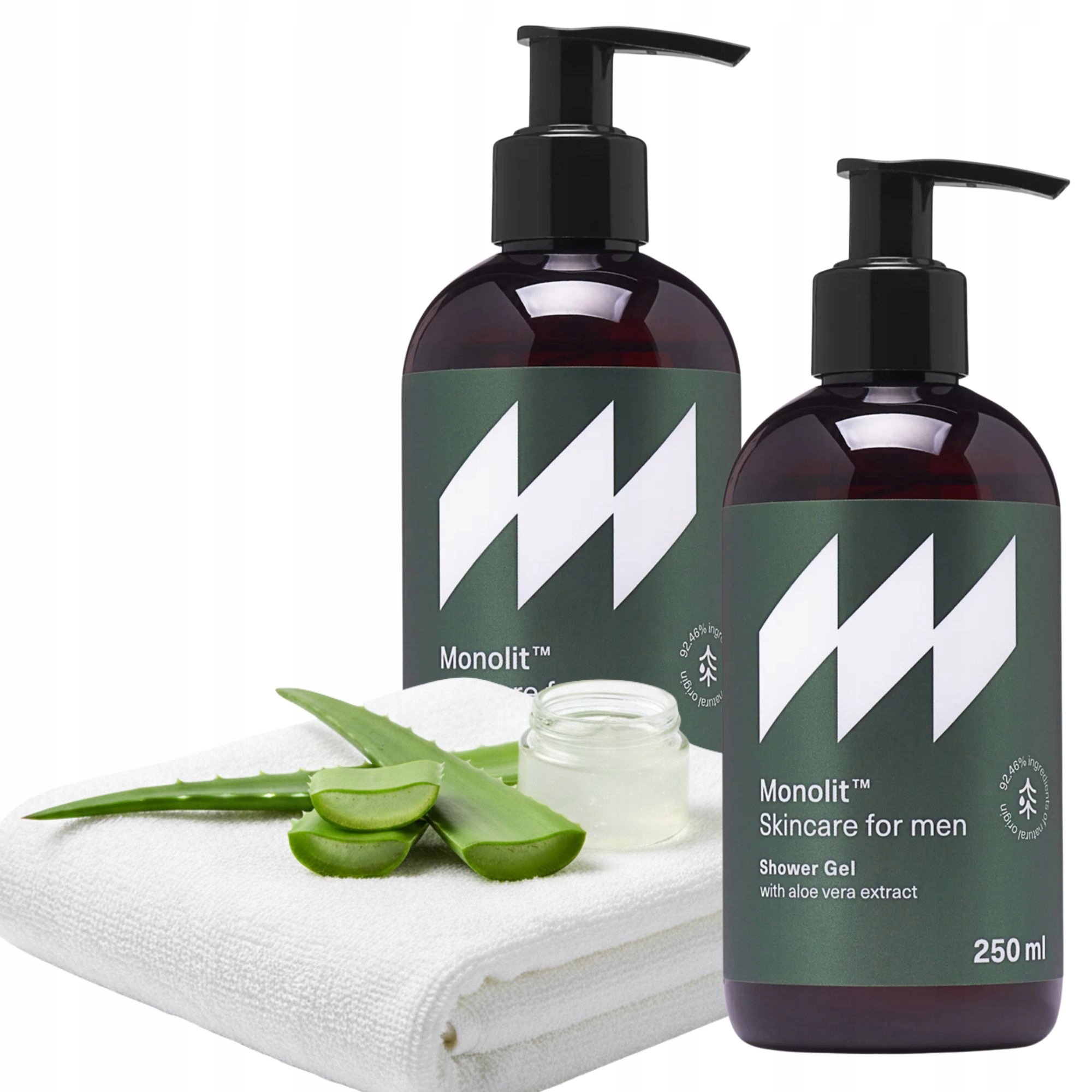 Dvojpak Sprchový gel pro muže Monolit 250 ml 2ks Santalové Dřevo