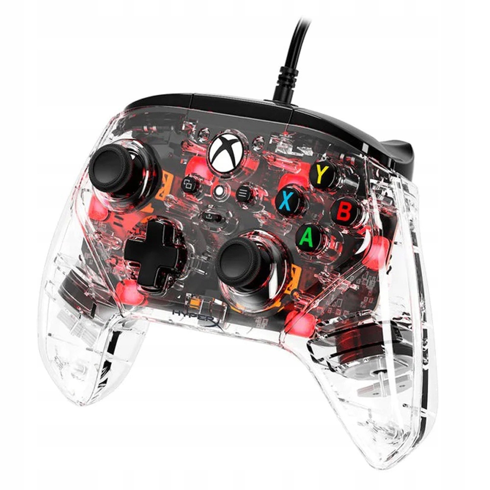 HyperX ovládač Clutch Gladiate Rgb priehľadný