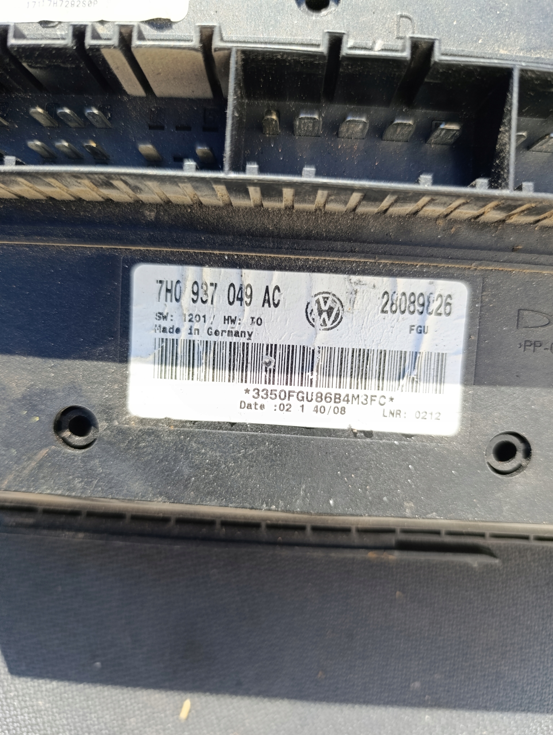 VW T5 Unité commande confort T5 7H0937049AC