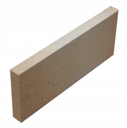 Płytka SZAMOT do pieca grilla kominka żaroodporna 1szt 23cm CEGŁA szamotowa