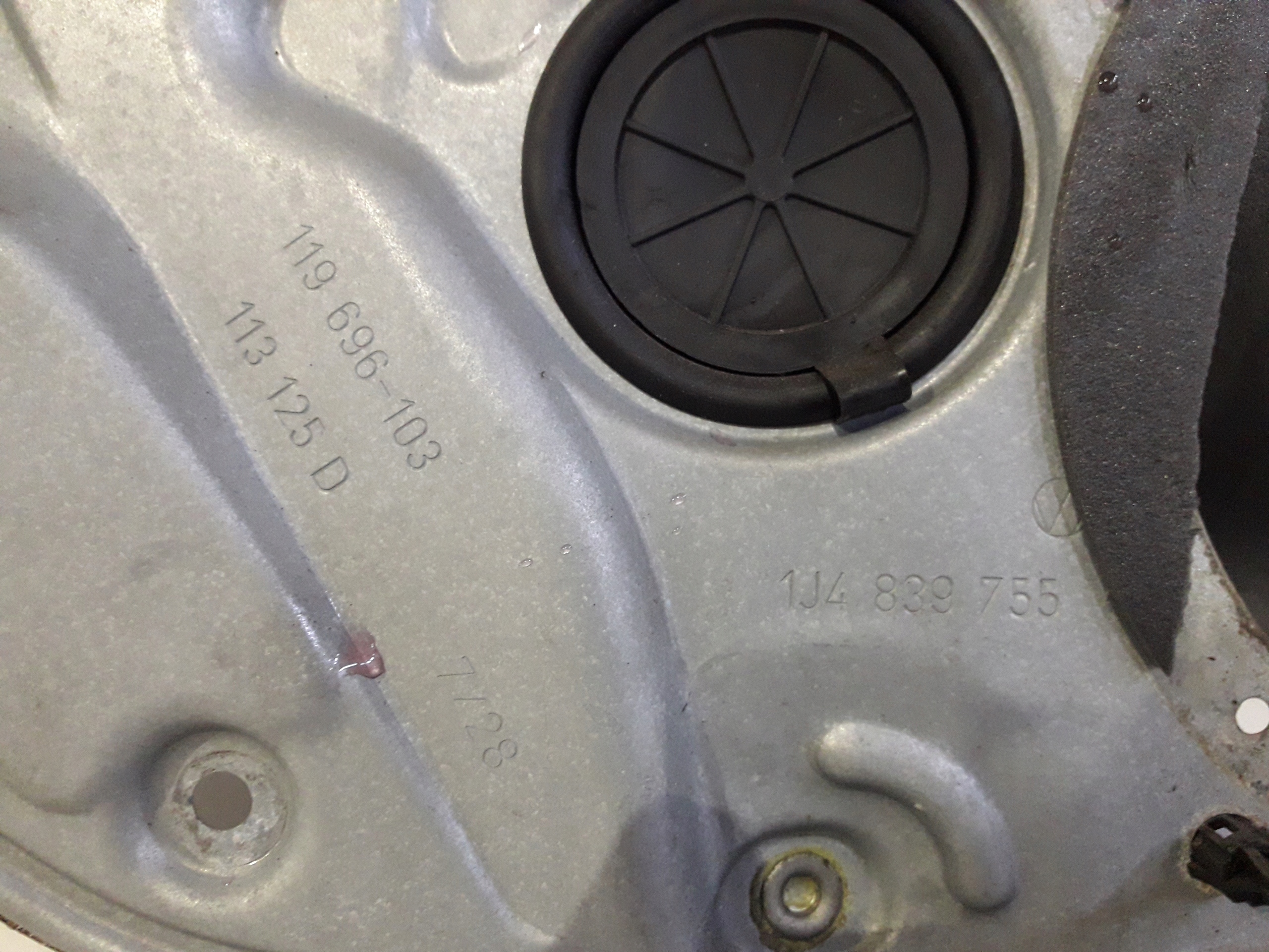 VW BORA Mécanisme Vitre Gauche Arrière