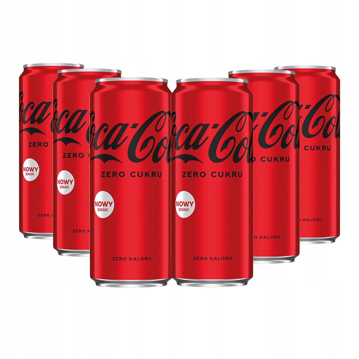 Levně 24x Coca-cola 0,33 L Zero cukru úzká plechovka