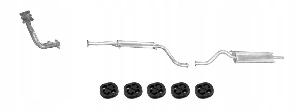 Lada Samara 1.5i 8V 52 kW (od roku 1995) Hatchback Výfukový Systém Lada