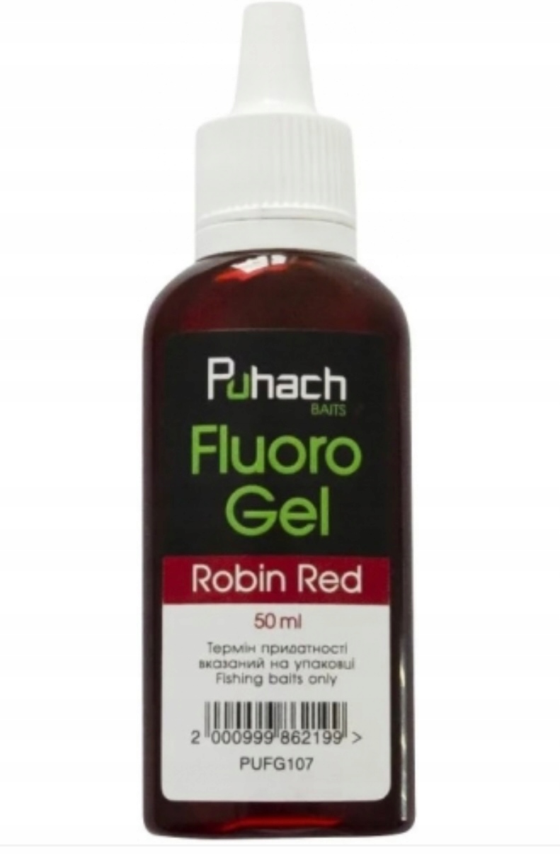 Fluoro Gel od Puhach Baits 50ml Robin Red