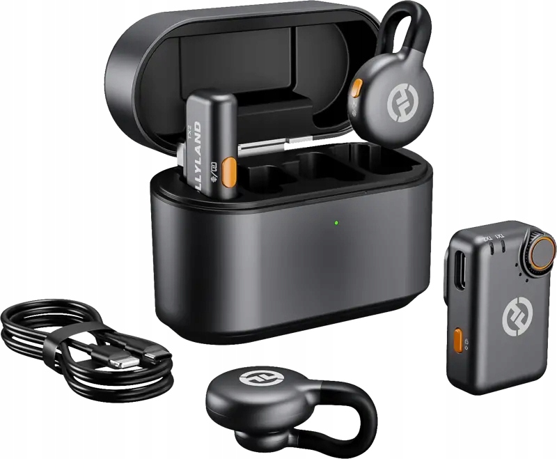 Bezdrátový mikrofon Hollyland Lark M2S Combo (Space Grey)