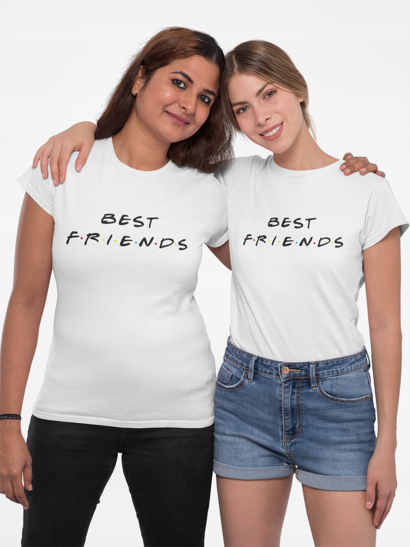 

2 Koszulki dla Przyjaciółek Friends Serial S-xxl