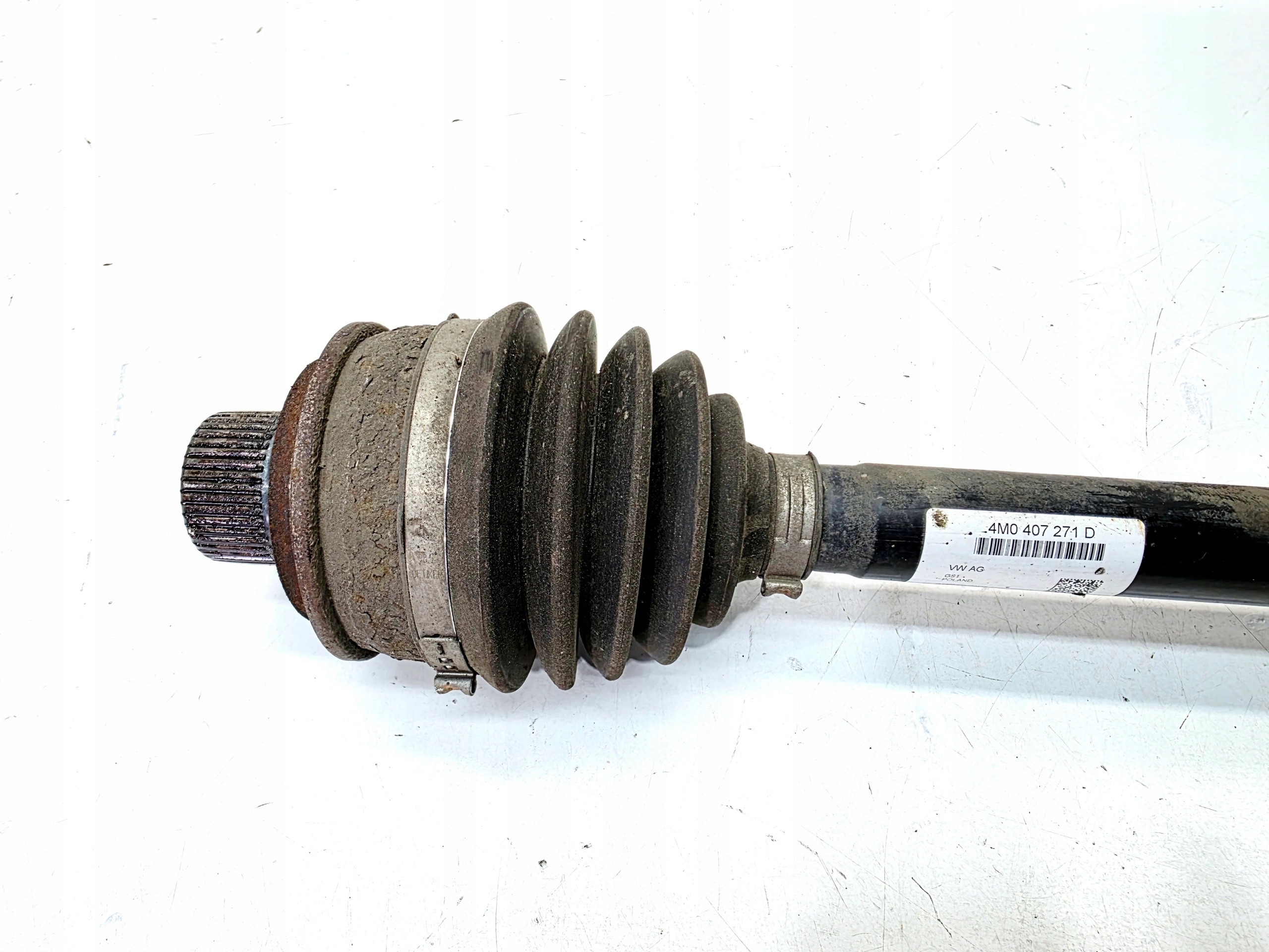 semi-axis left or right front AUDI Q7 4M 3.0 TDI 4M0407271D