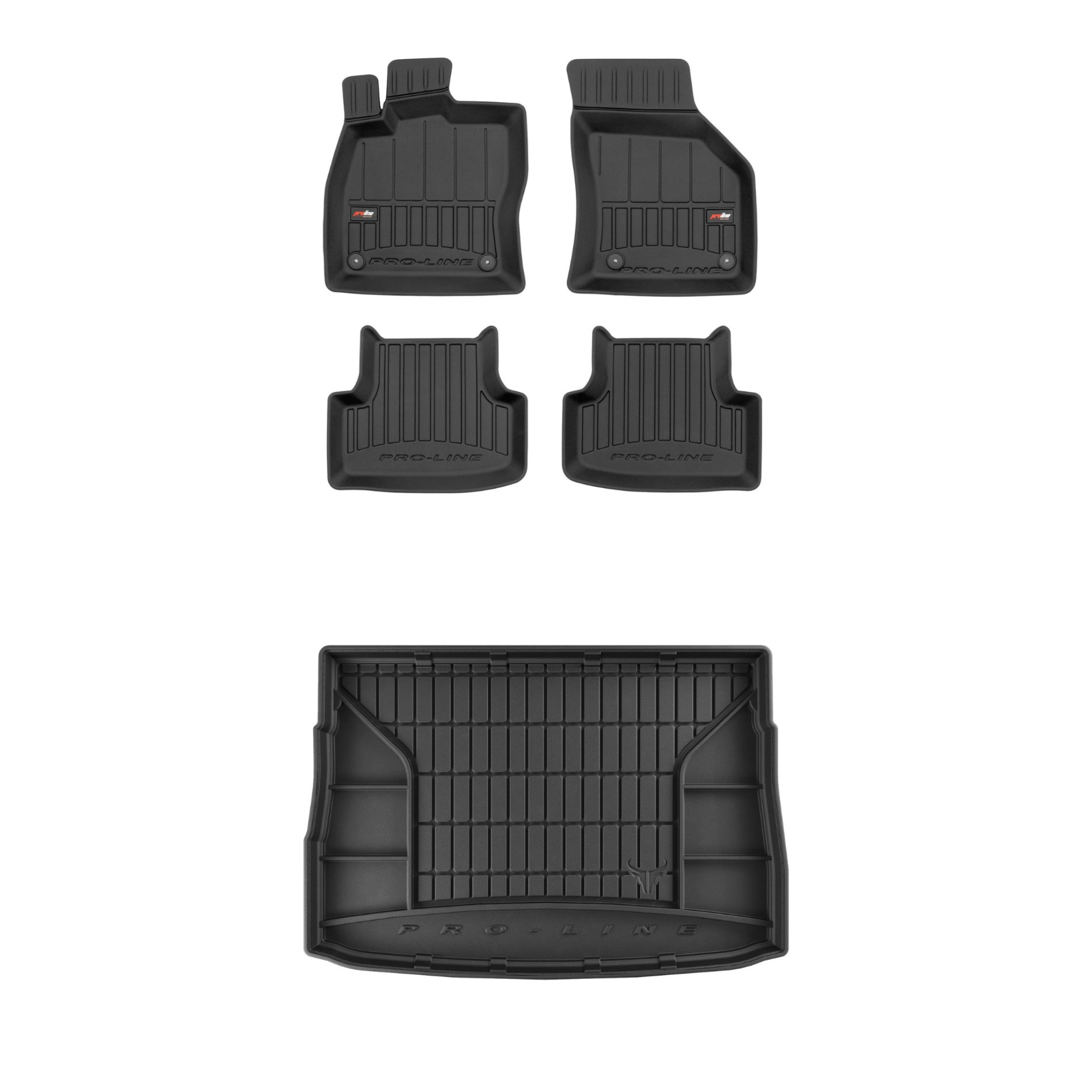 Sada gumových koberců a rohoží pro Vw Golf VII 12-20