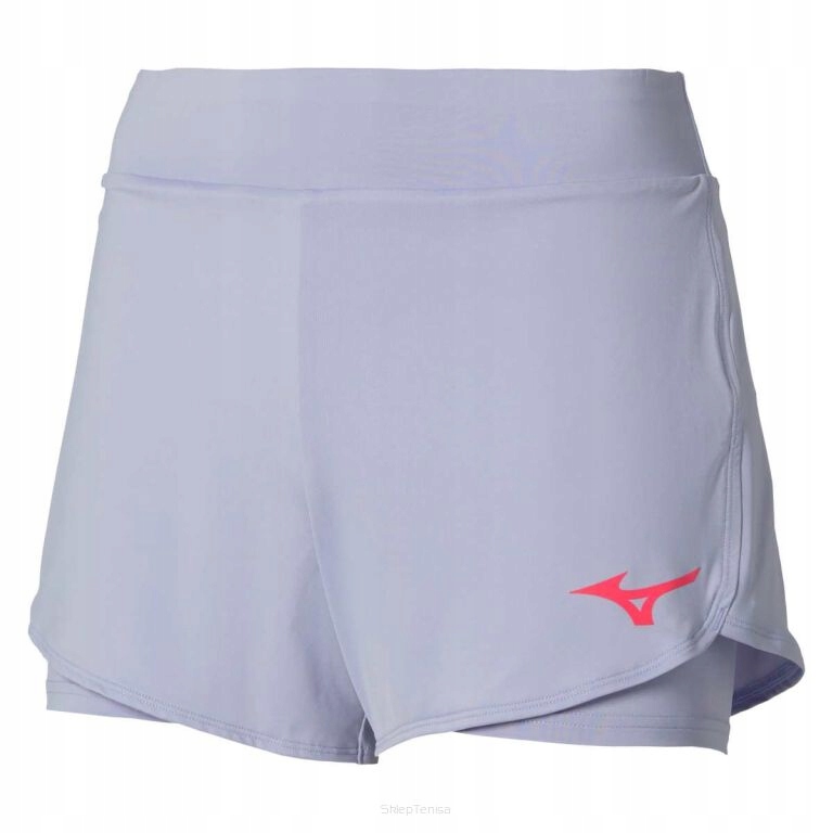 Spodenki tenisowe damskie Mizuno Flex Short fioletowe S