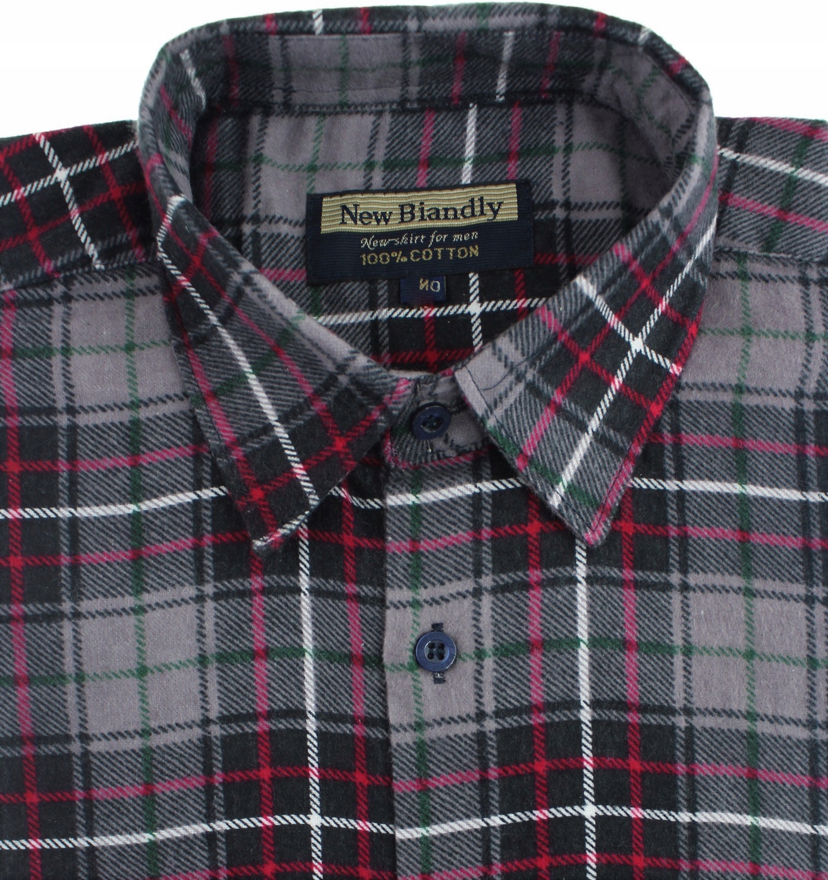 KOSZULA DUŻA FLANELOWA MĘSKA W KRATĘ 6XL F51 Rozmiar 6XL