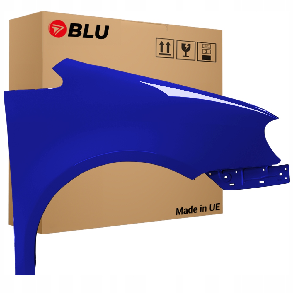 Blu Blatník Vw Touran 1T1 LB5N pravý modrý 03-06 přední IndigoBlau