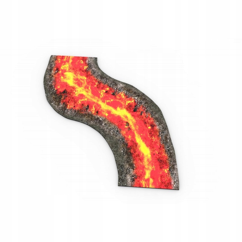 ZESTAW MODUŁOWYCH RZEK 2D - LAWA Producent Playmaty