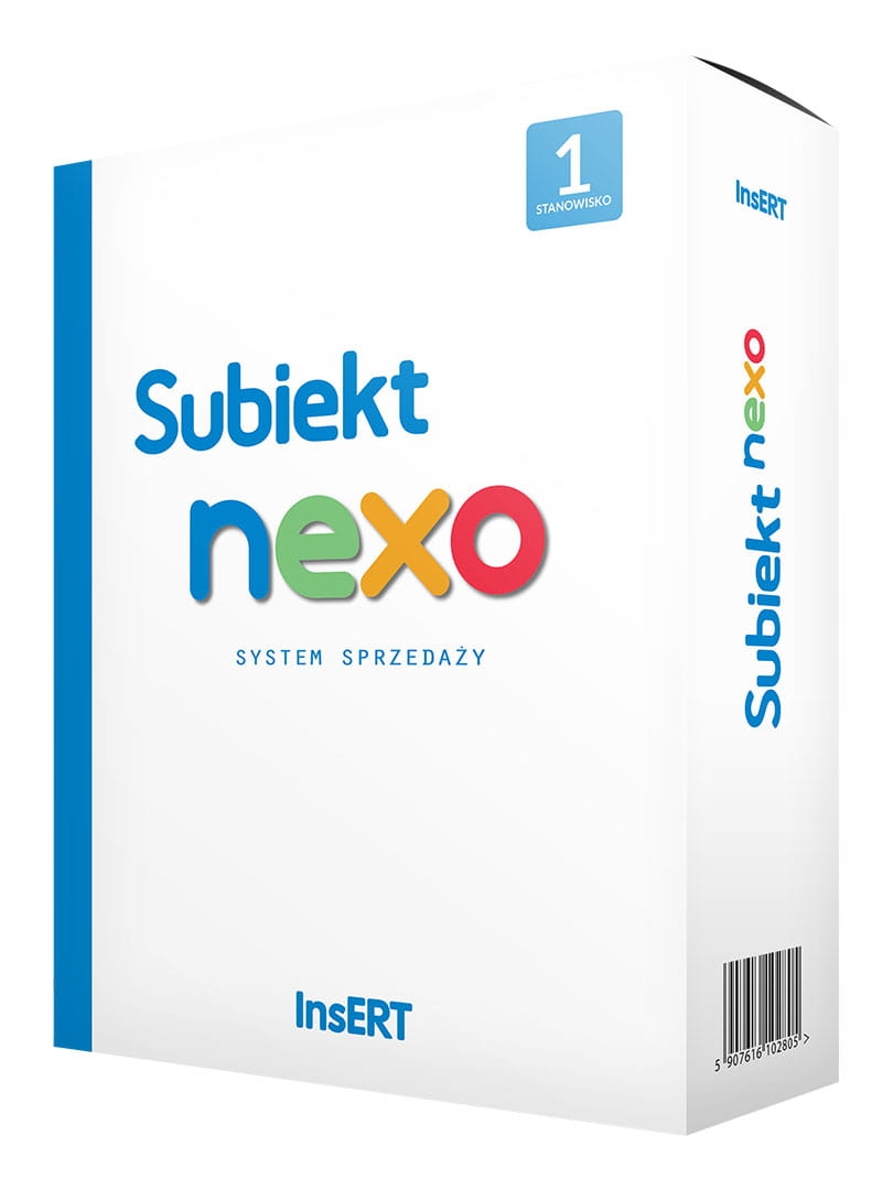 Insert Subiekt Nexo 1 шт. / бессрочная лицензия коробка