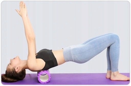 ROLLER DO MASAŻU ĆWICZEŃ WAŁEK CROSSFIT MASAŻER 33x13 Rodzaj wałek z wypustkami