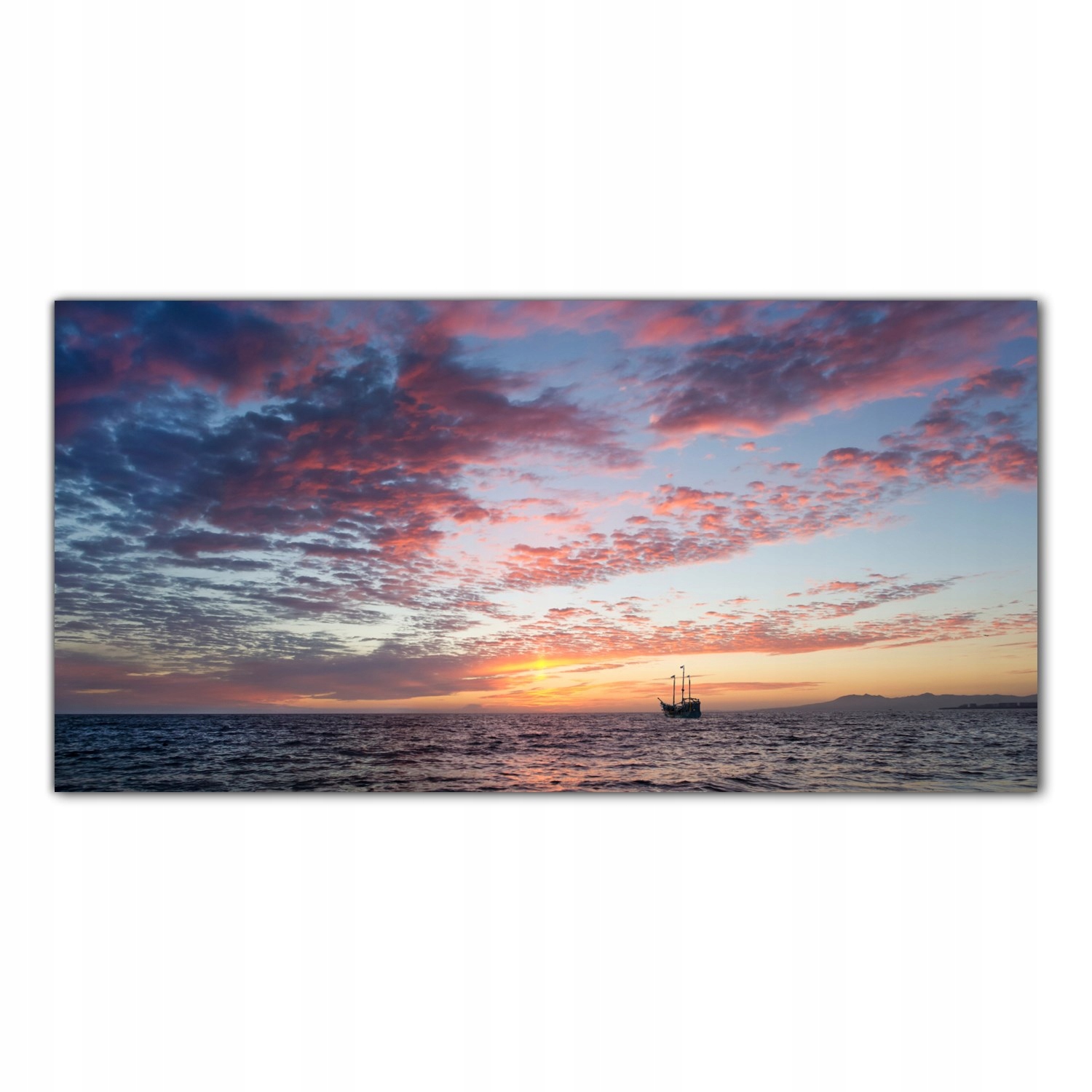 

Obraz na szkle Foto Statek Piracki Ocean 120x60