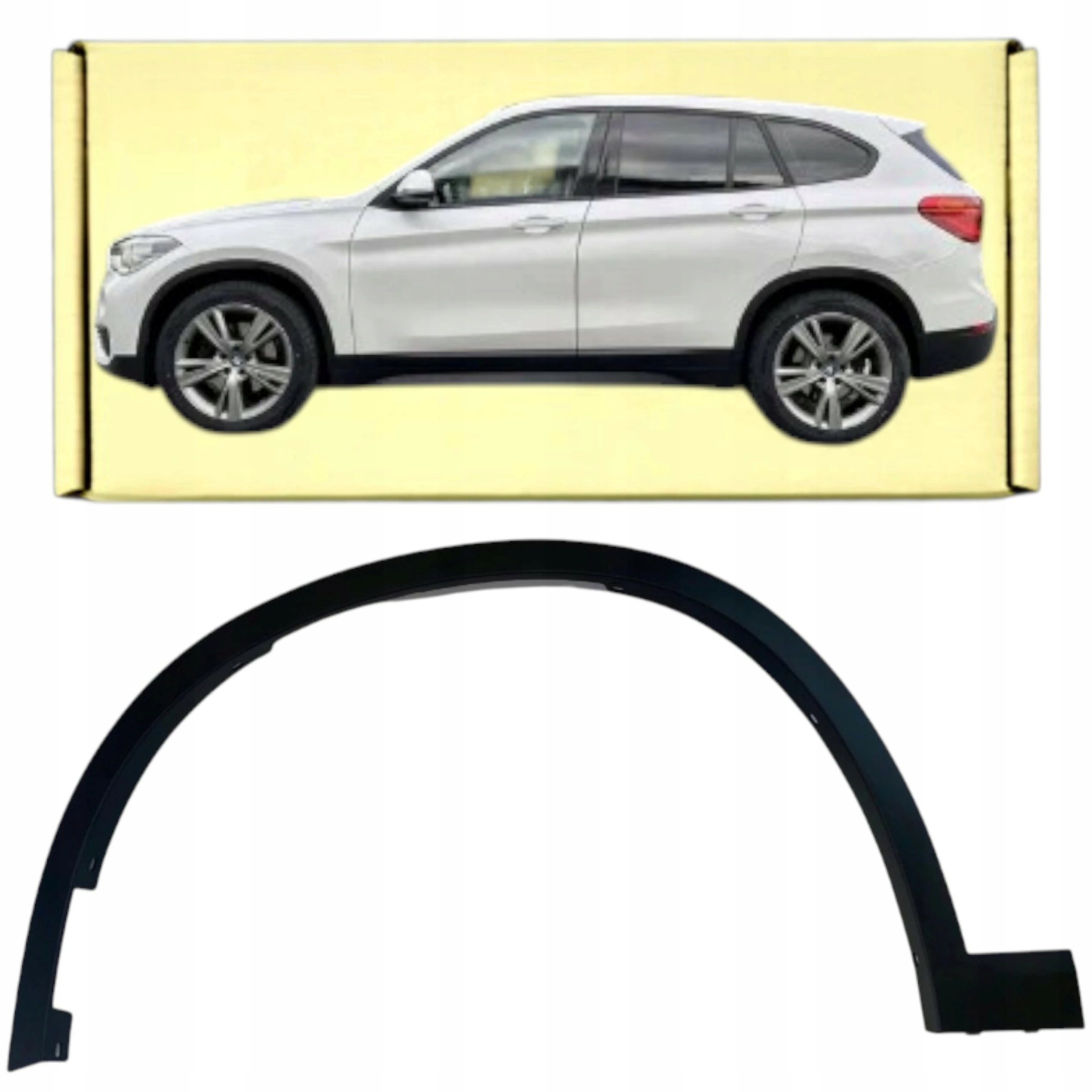 Bmw X1 F48 2014 Lišta Nástavce Levého Kola blatníku 51777332337