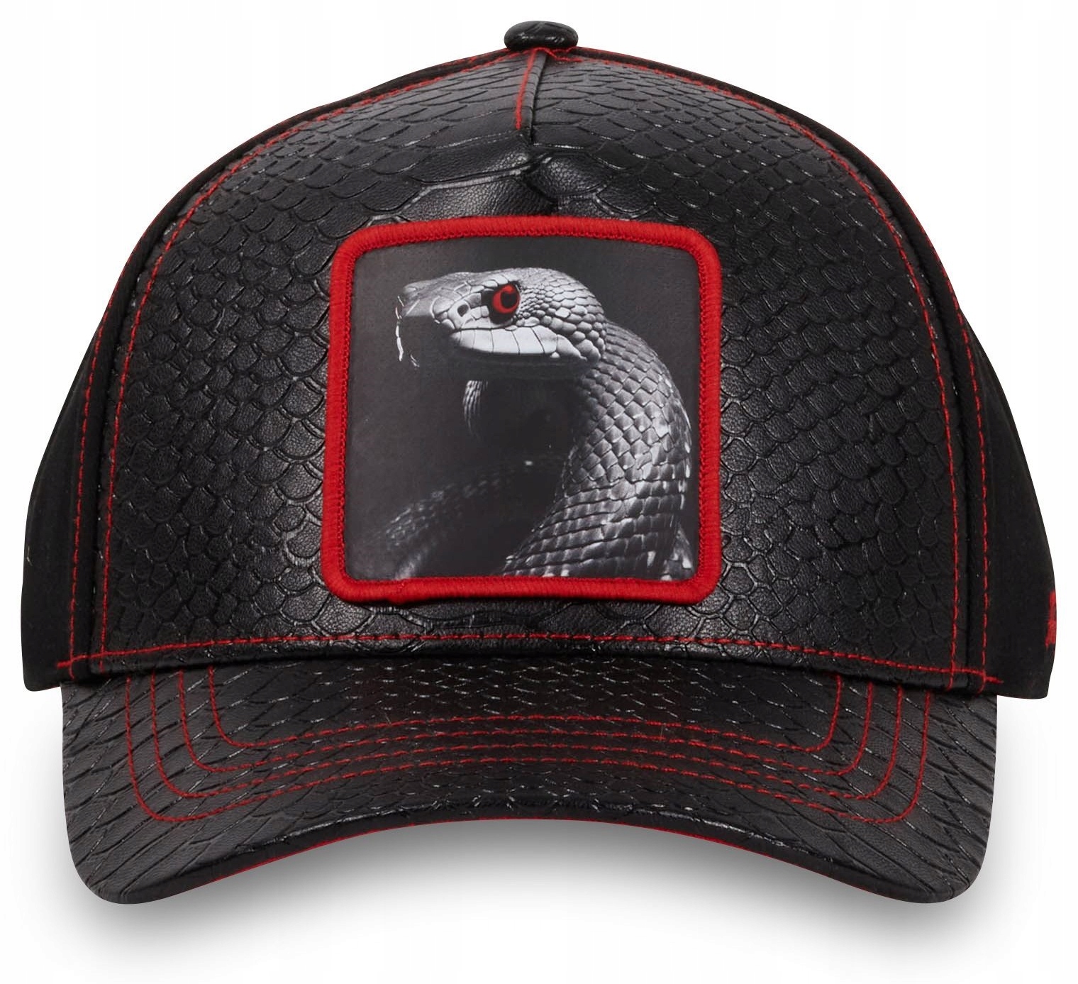 Czapka z daszkiem wąż czarna mamba naszywka Black Mamba Hatfield Original
