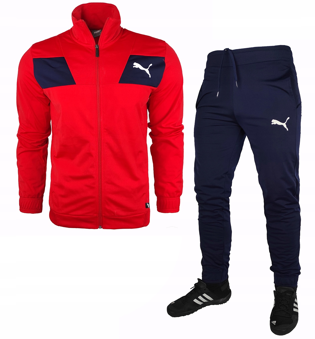 

2512 Puma Dres Męski Komplet Navy/red S