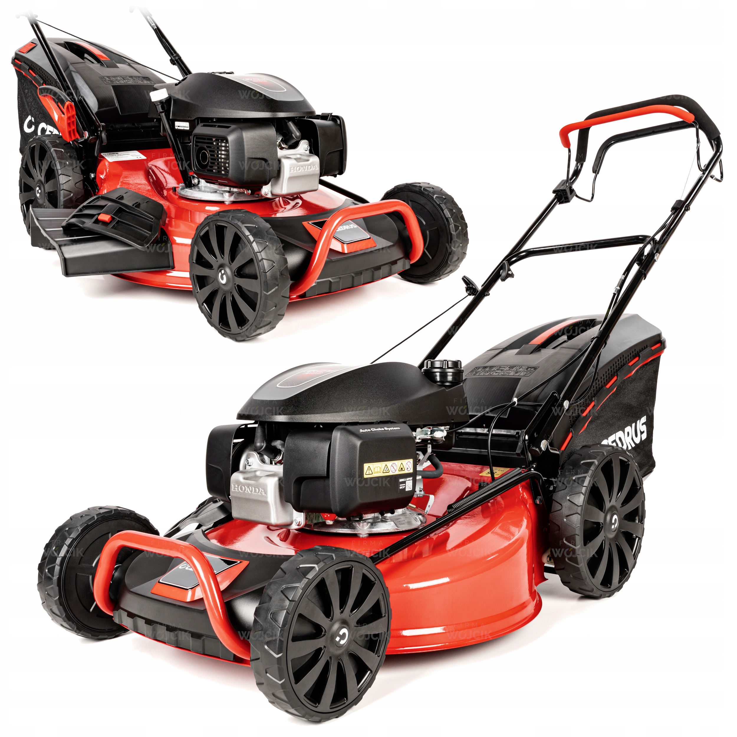 Kosiarka Spalinowa z napędem 53cm Cedrus Honda GCV200 Stalowa Obudowa