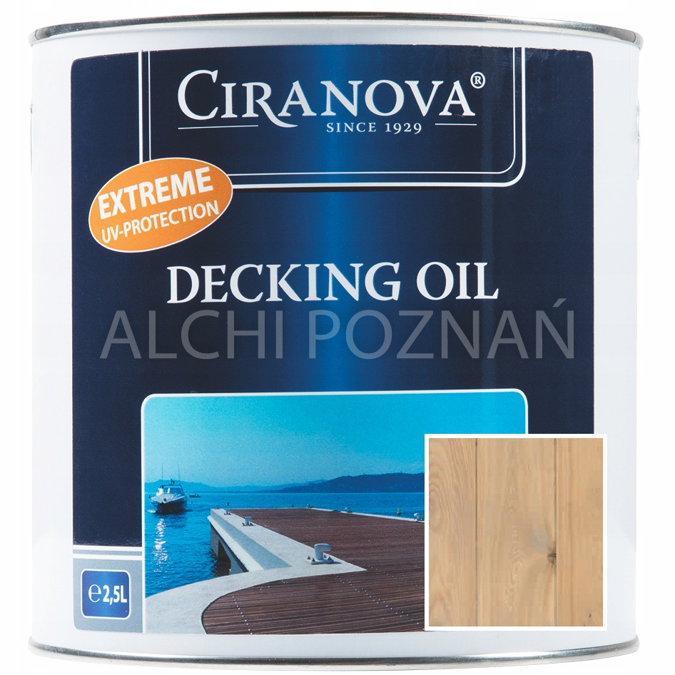 Olej do tarasów CIRANOVA DECKING OIL Light Grey