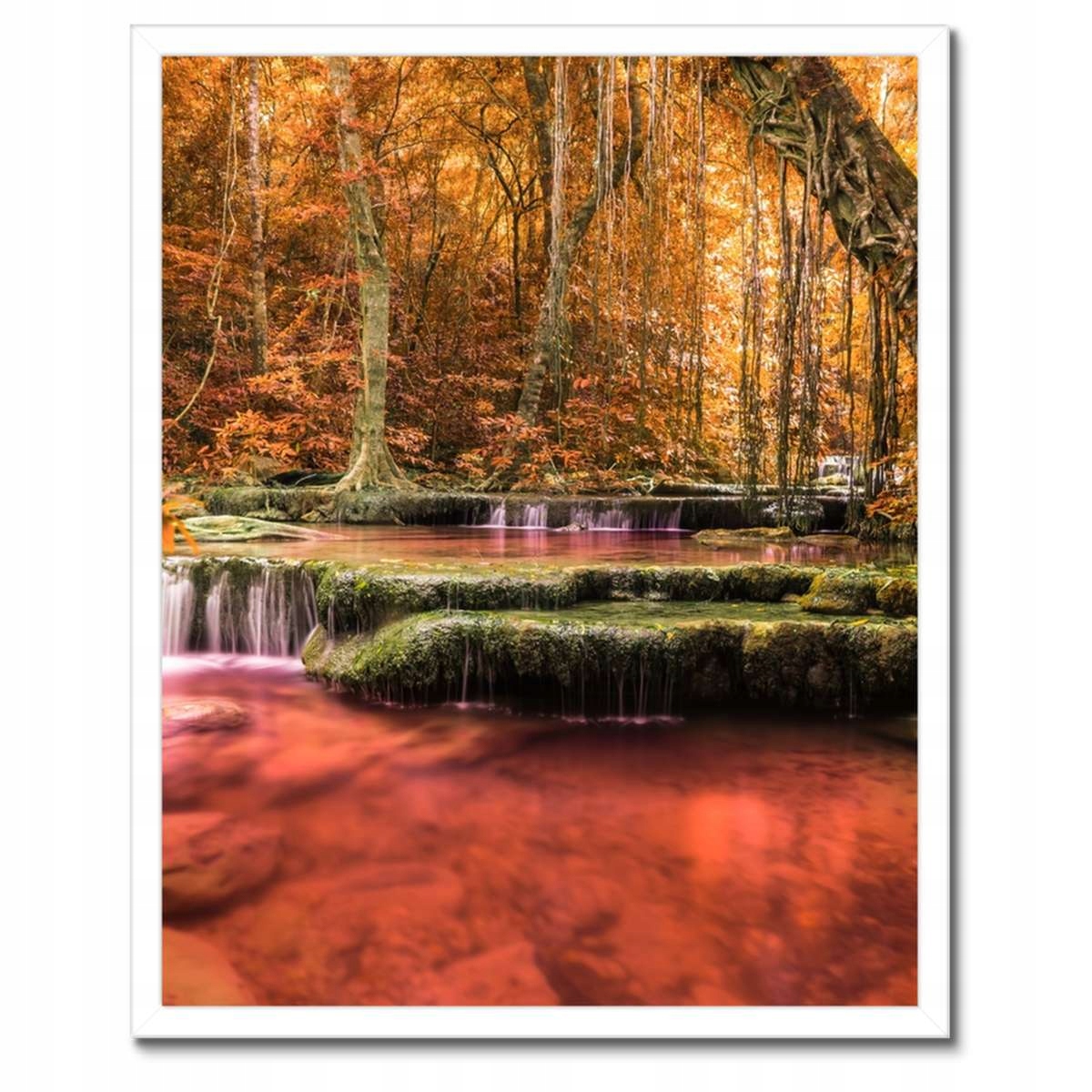 Plakáty v rámu 40x50 Vodopád v Kanchanaburi