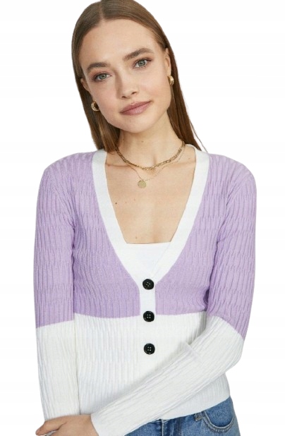 Zimní 0A0G2_A* Coast Dámský Svetr Na Knoflíky Klasický L L