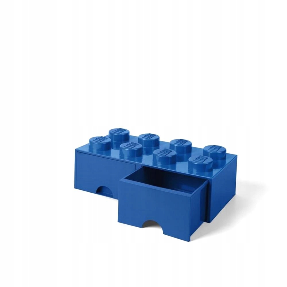 Lego (r) Kontejner Kostka Se Zásuvkami Osmička Modr. . .