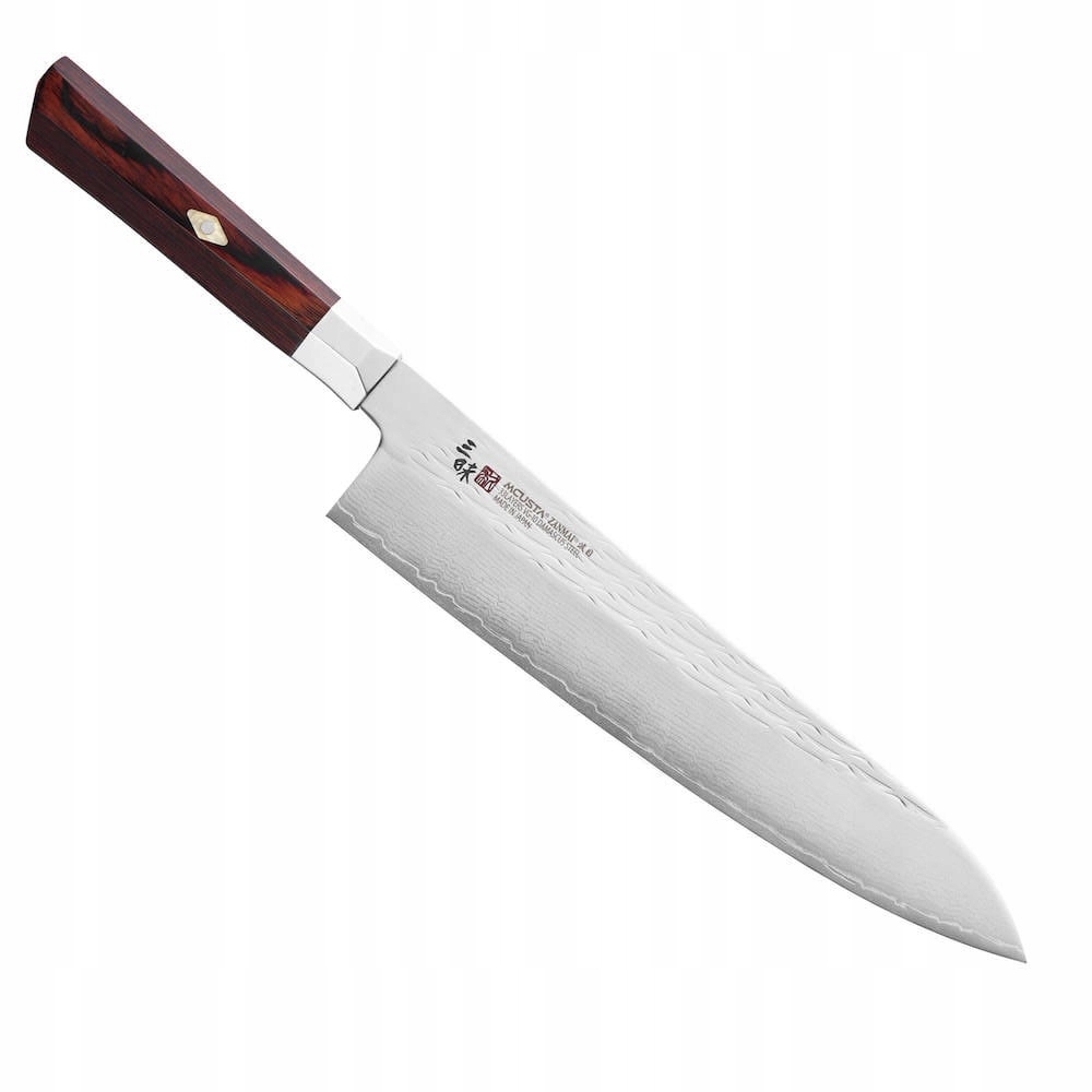 Mcusta Zanmai VG-10 Supreme Ripple Japonský kuchynský nôž šéfkuchára 24 cm